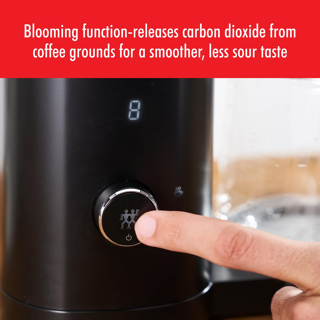 Black 10 Cup Drip Coffee Maker with Thermo Carafe B69962