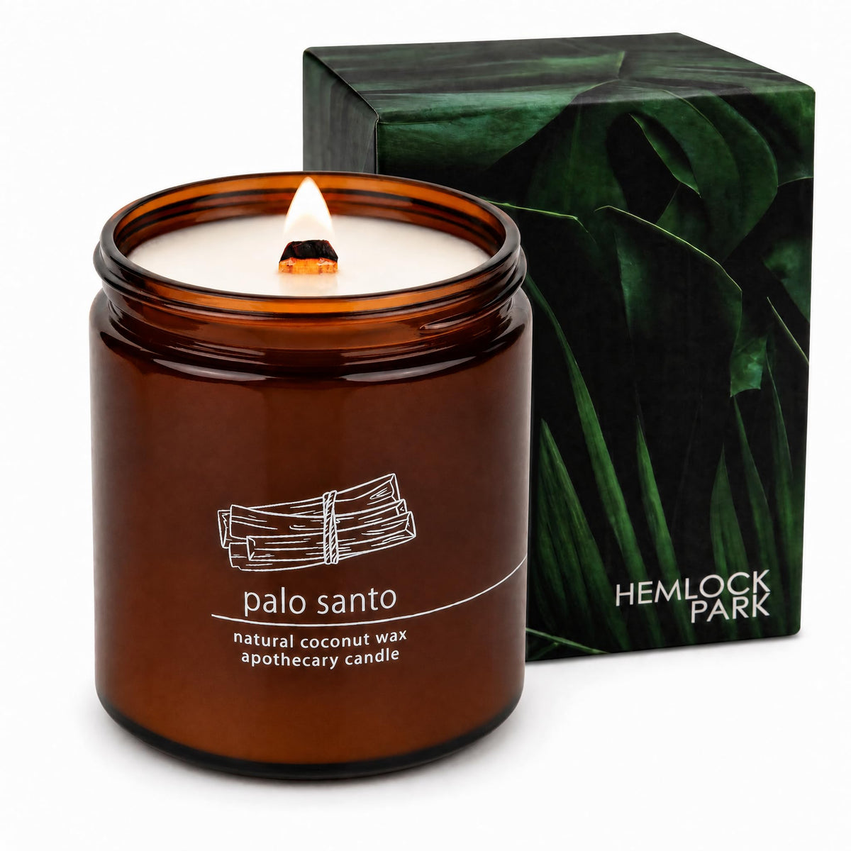 16 oz Wood Wick Candle M68292