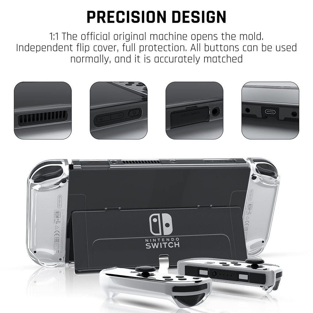Protective Case for Nintendo Switch OLED Model with Screen Protector R130501