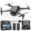 4K Camera GPS Foldable Drone with 4.5” HD Screen Controller F801