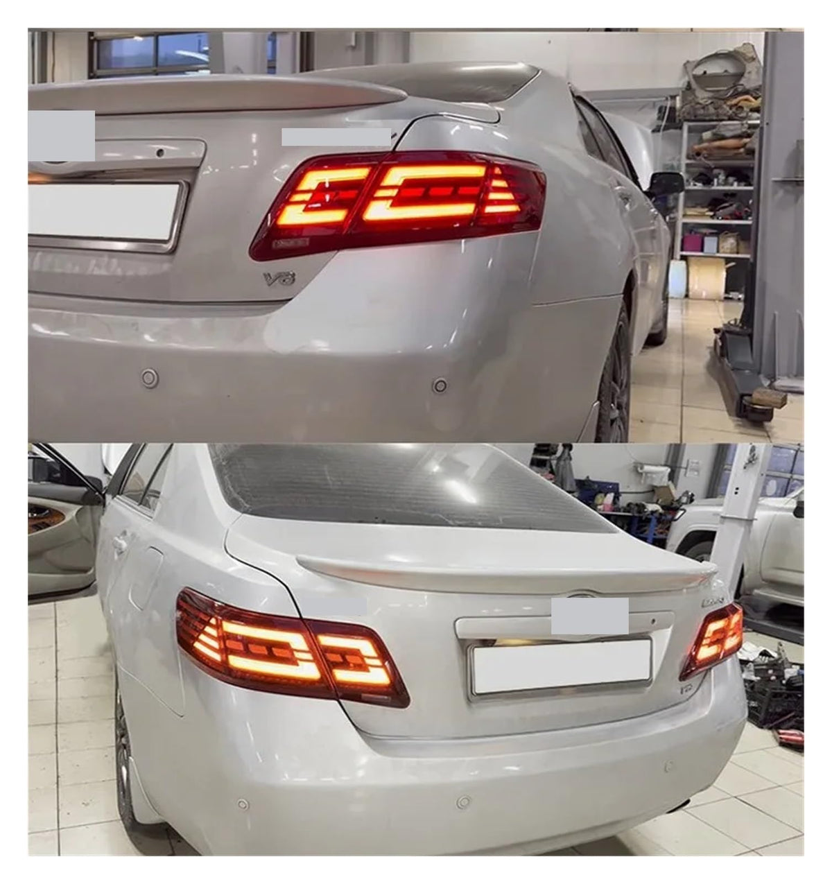 LED Tail Lights For Toyota Camry 2007-2011 Rear Lamps Assembly P25019
