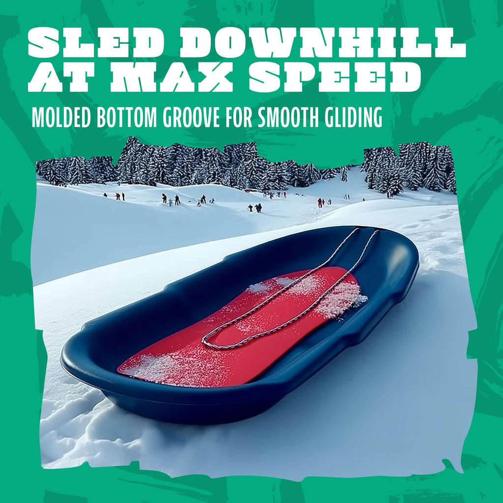 Heavy Duty Plastic Snow Sled K860