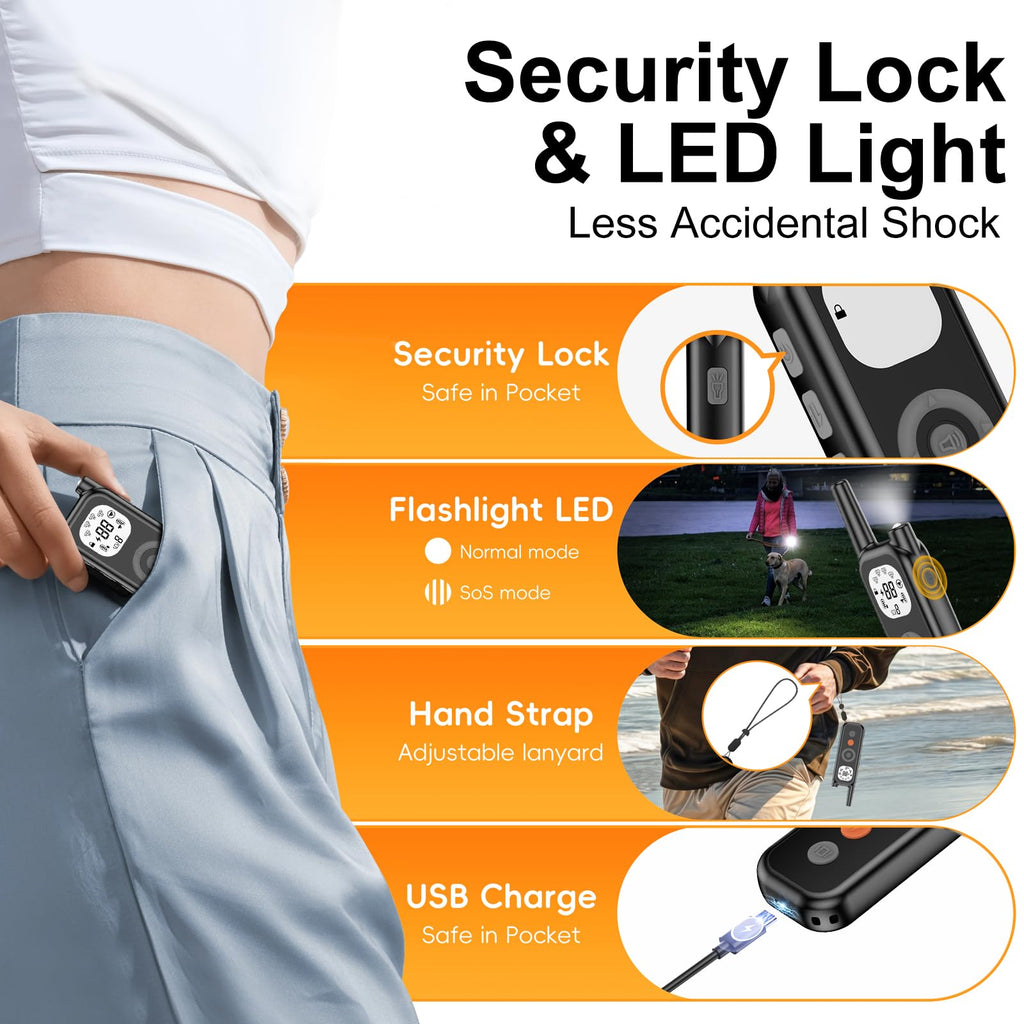 Wireless Dog Fence System with Remote Training Collar L24303