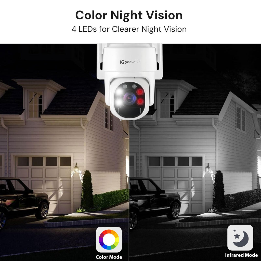 4MP Solar Wireless Security Cameras C4581