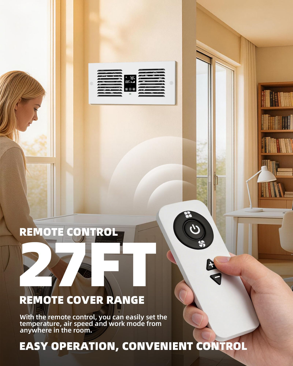 Reversible Room to Room Fan X14265