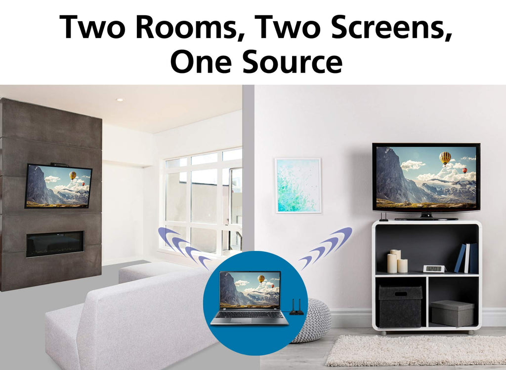 2X2 Wireless HDMI 5GHz Kit Black C605529