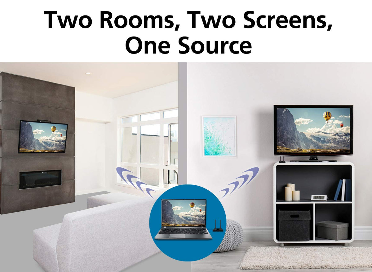 2X2 Wireless HDMI 5GHz Kit Black C605529