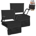 Portable Folding Stadium Seat with Back Support Y385955