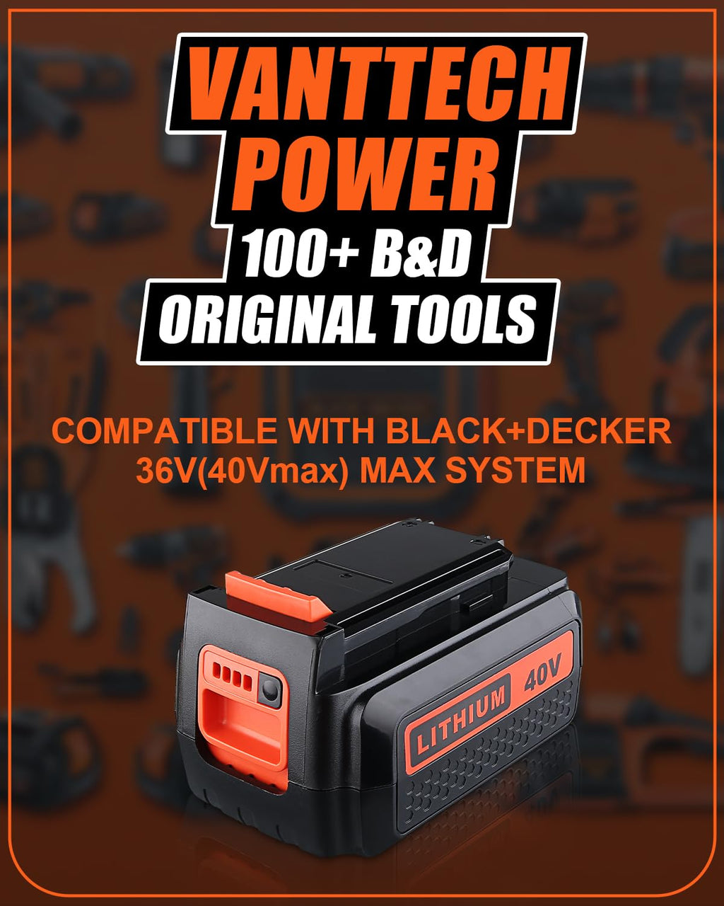 4.0Ah Replacement Battery J529