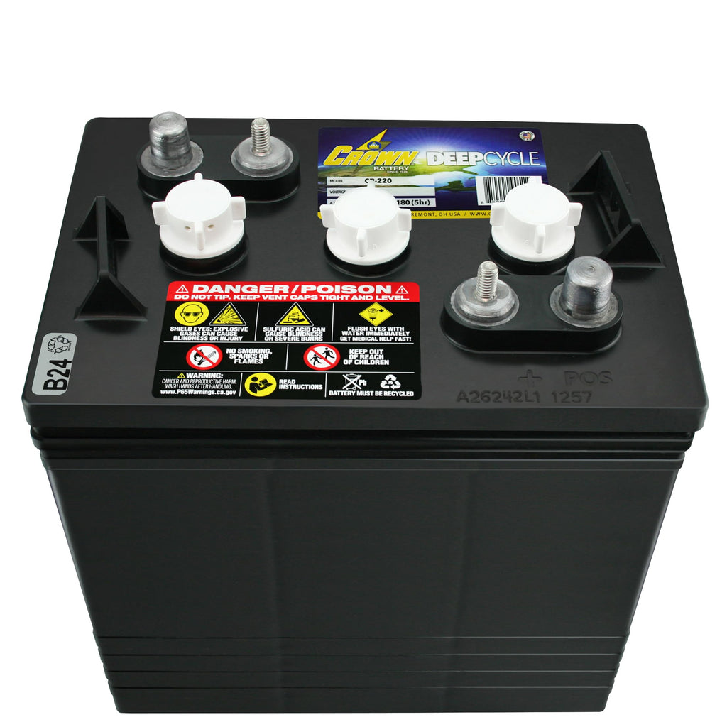6V 220 AH Battery X4 Y7305