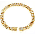 Gold 8 Inch Dog Collar X473