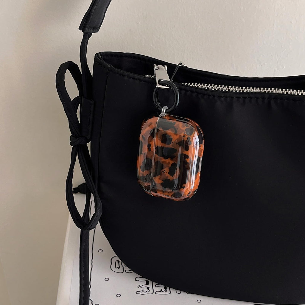 Leopard Cheetah Print AirPods 3rd Generation Case with Keychain T1718