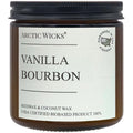Vanilla Bourbon 16oz Double Wick Coconut Beeswax Candle B8883