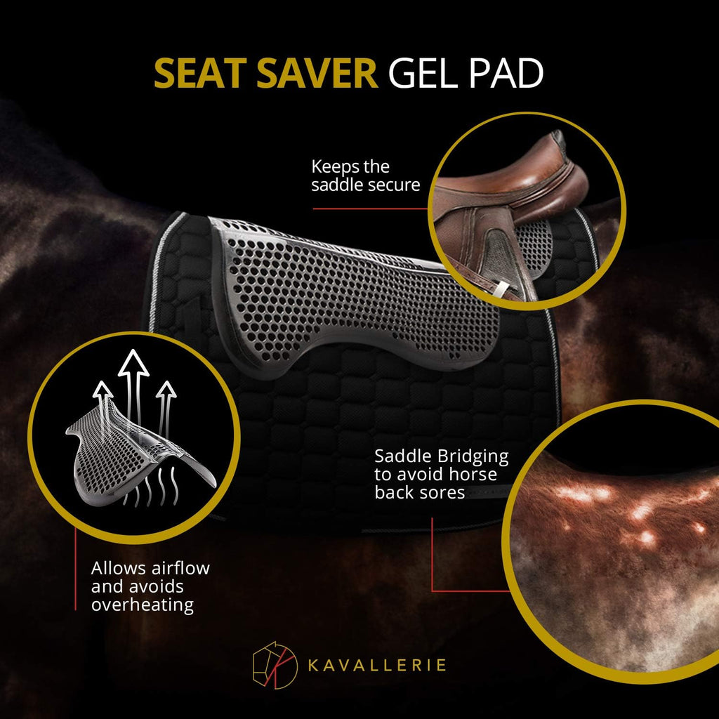 Gel English Saddle Pad M101