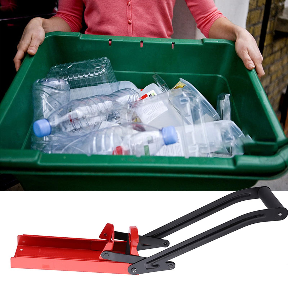 500ml Steel Can Crusher with Rubber Handle Y10773