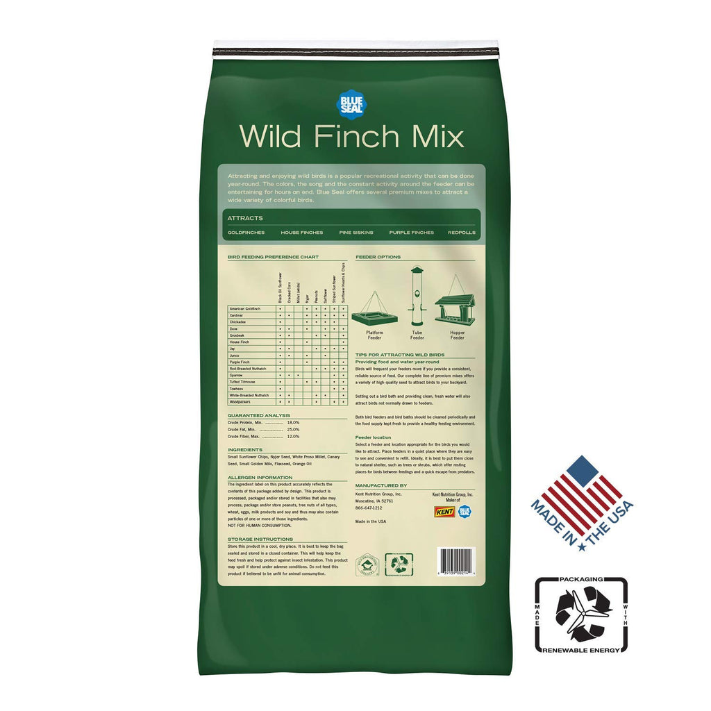 Finch Wild Bird Seed 20lb Bag B657781