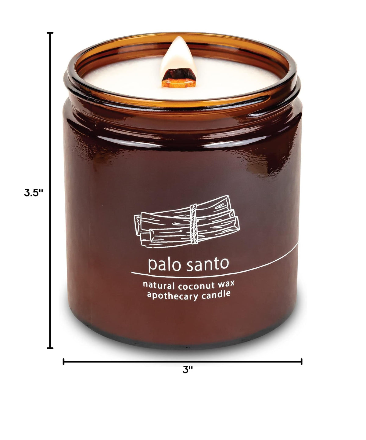 16 oz Wood Wick Candle M68292