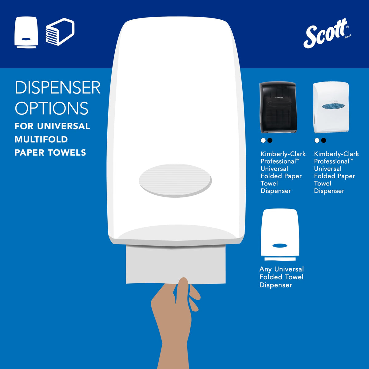 Multifold Paper Towels, 16 x 250 Sheets V778747