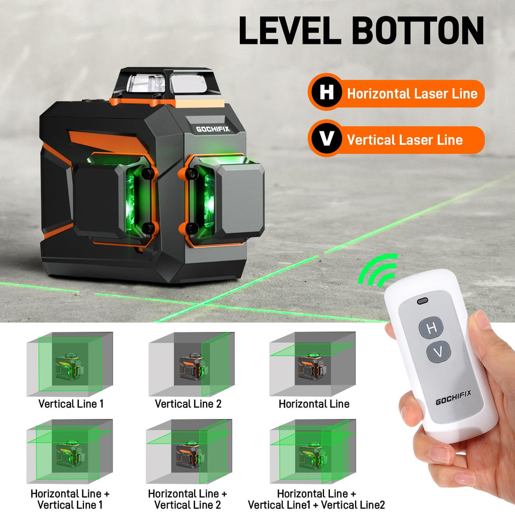 360 Self Leveling Green Line Laser Level L685423