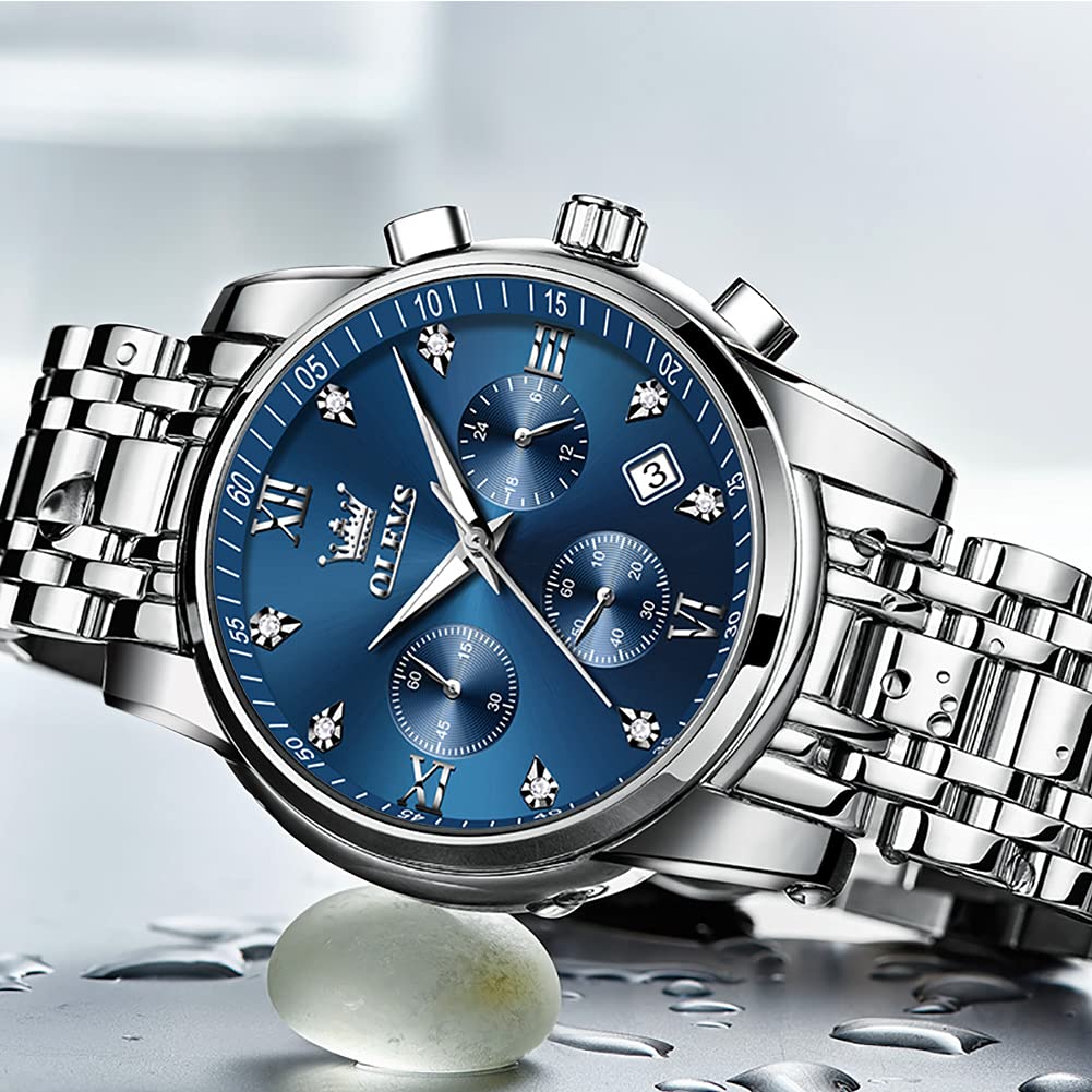 Stainless Steel Chronograph Watch A907