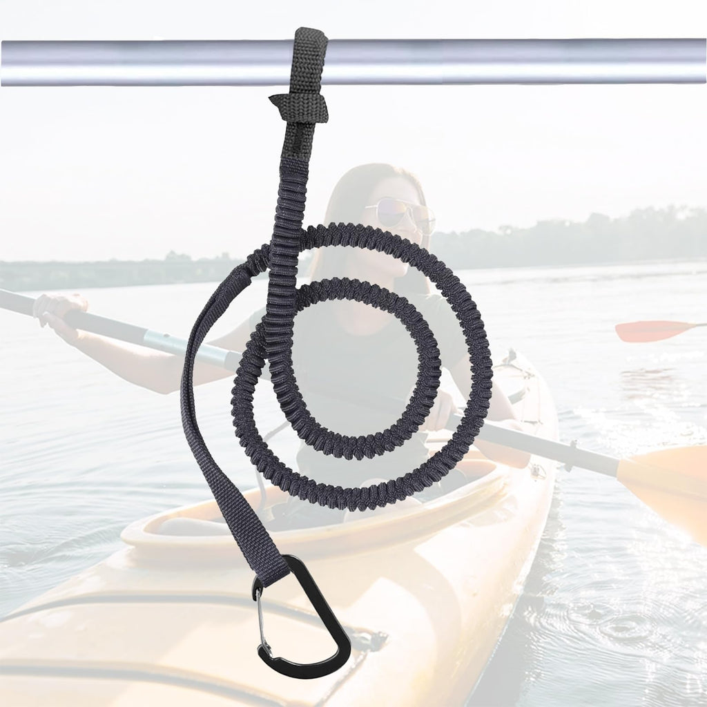Kayak Paddle Leash 3-7 ft Stretchable Strap Lanyard O782