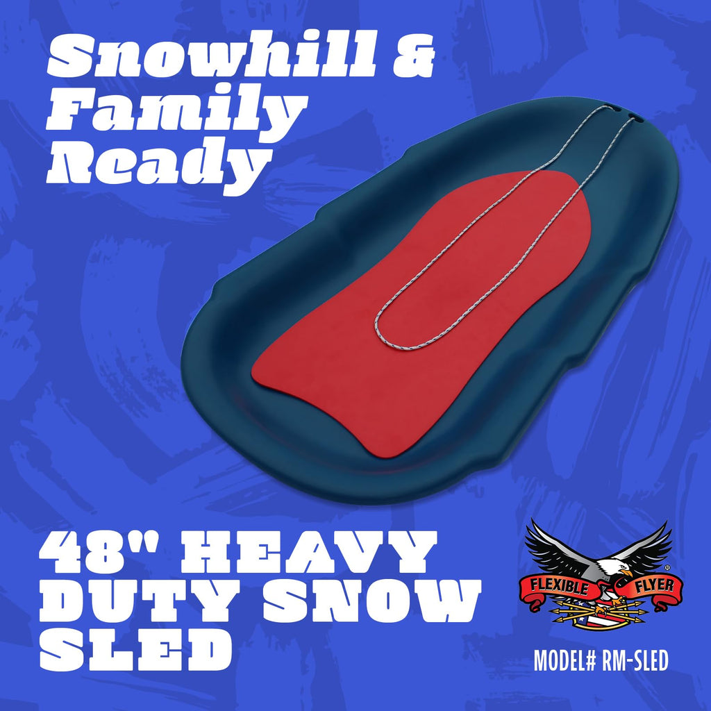 Heavy Duty Plastic Snow Sled K860
