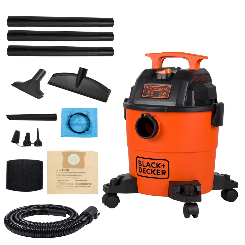 4 Gallon 3-in-1 Wet and Dry Shop Vacuum P608