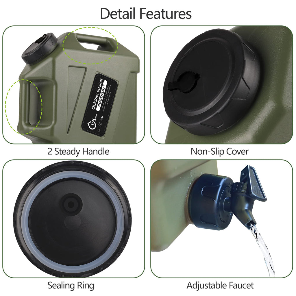 BPA Free Water Containers with Spigot M8423