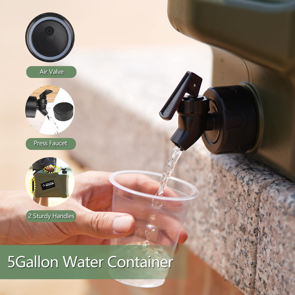 BPA Free Water Containers with Spigot M8423