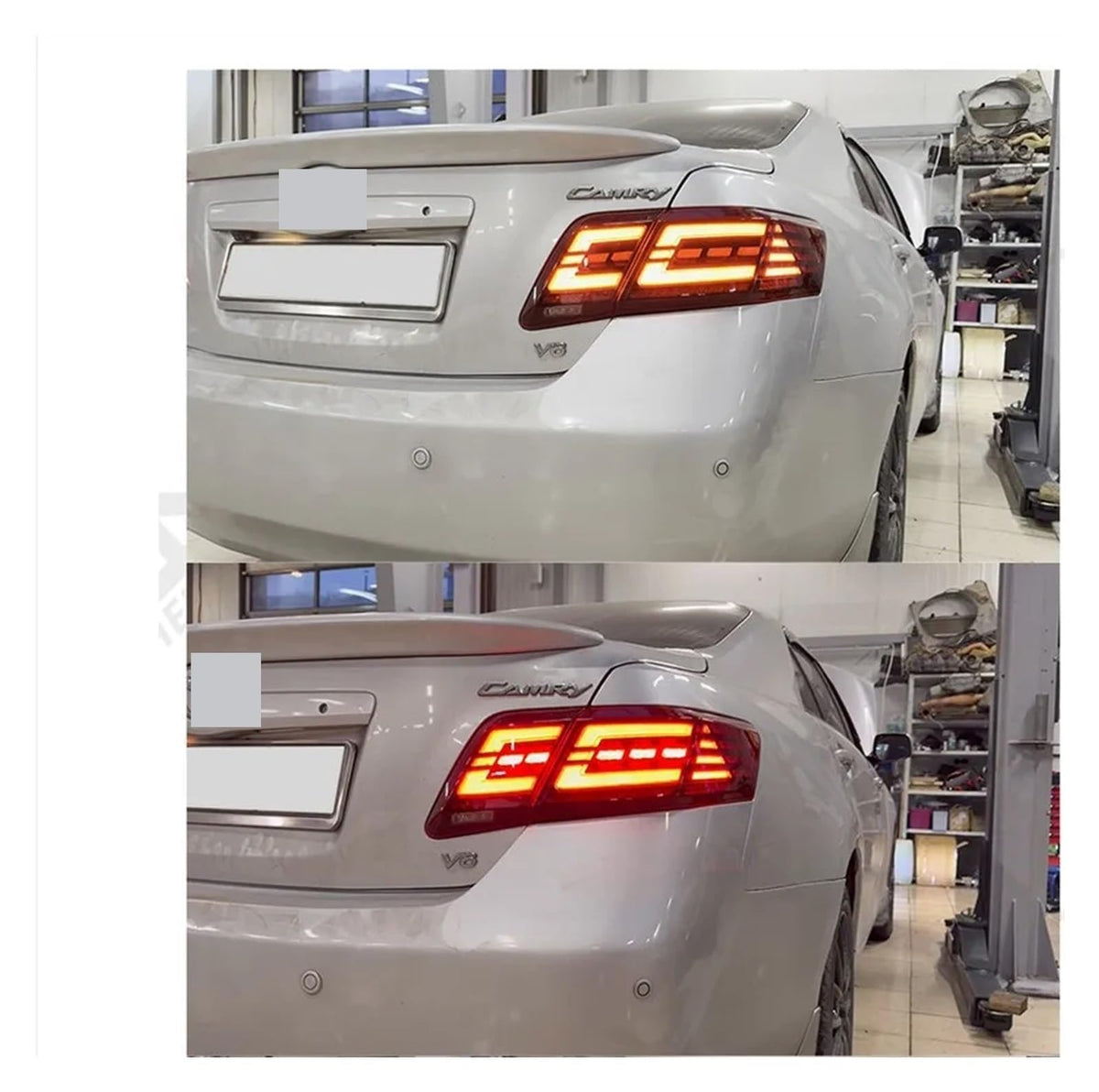 LED Tail Lights For Toyota Camry 2007-2011 Rear Lamps Assembly P25019