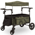 Black/Green Stroller Wagon with Cooler Bag B5427