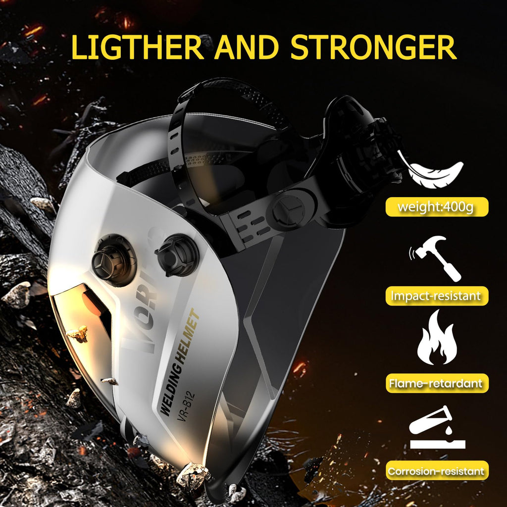 Auto Darkening Welding Helmet with LED Light M8646