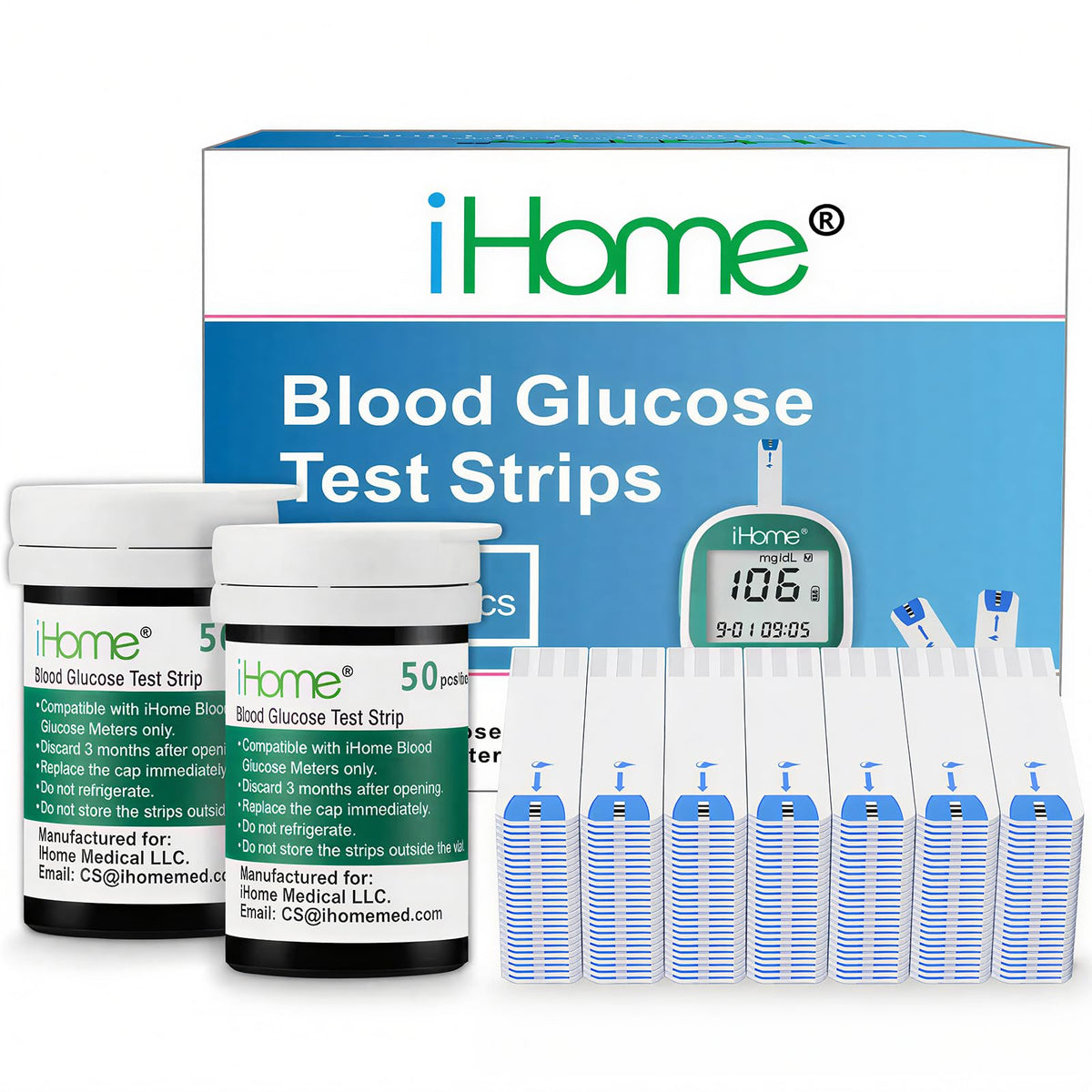 Glucose Test Strips 100 Count E9537