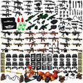 Military Weapon Set with Helmet Body Armor Cloak and Motorcycles Y9718