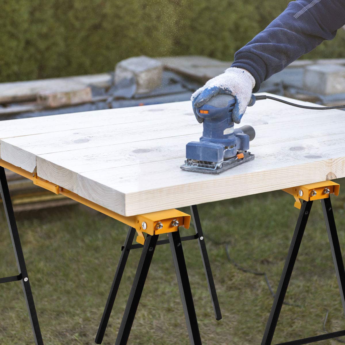 2 Pack Folding Heavy Duty Saw Horses G142352