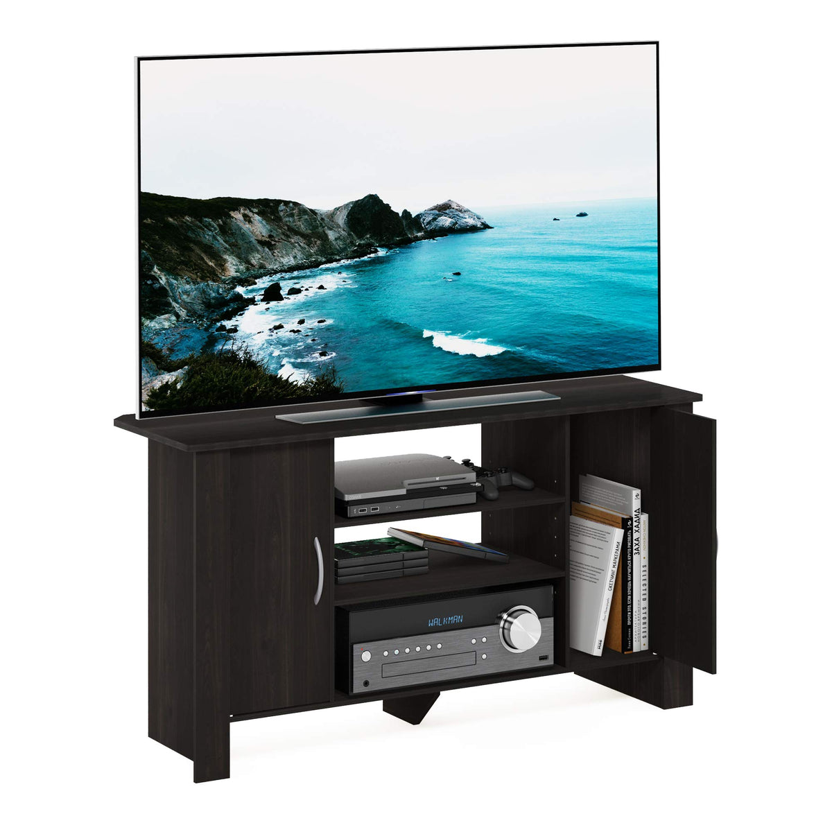 Espresso TV Stand Entertainment Center O466