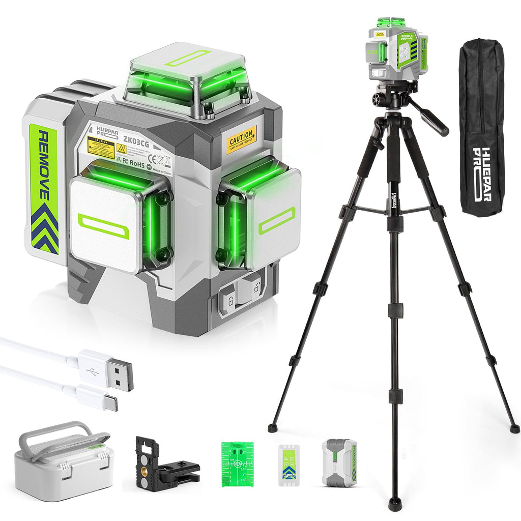 360 Self Leveling Green Laser Level with Tripod A564830
