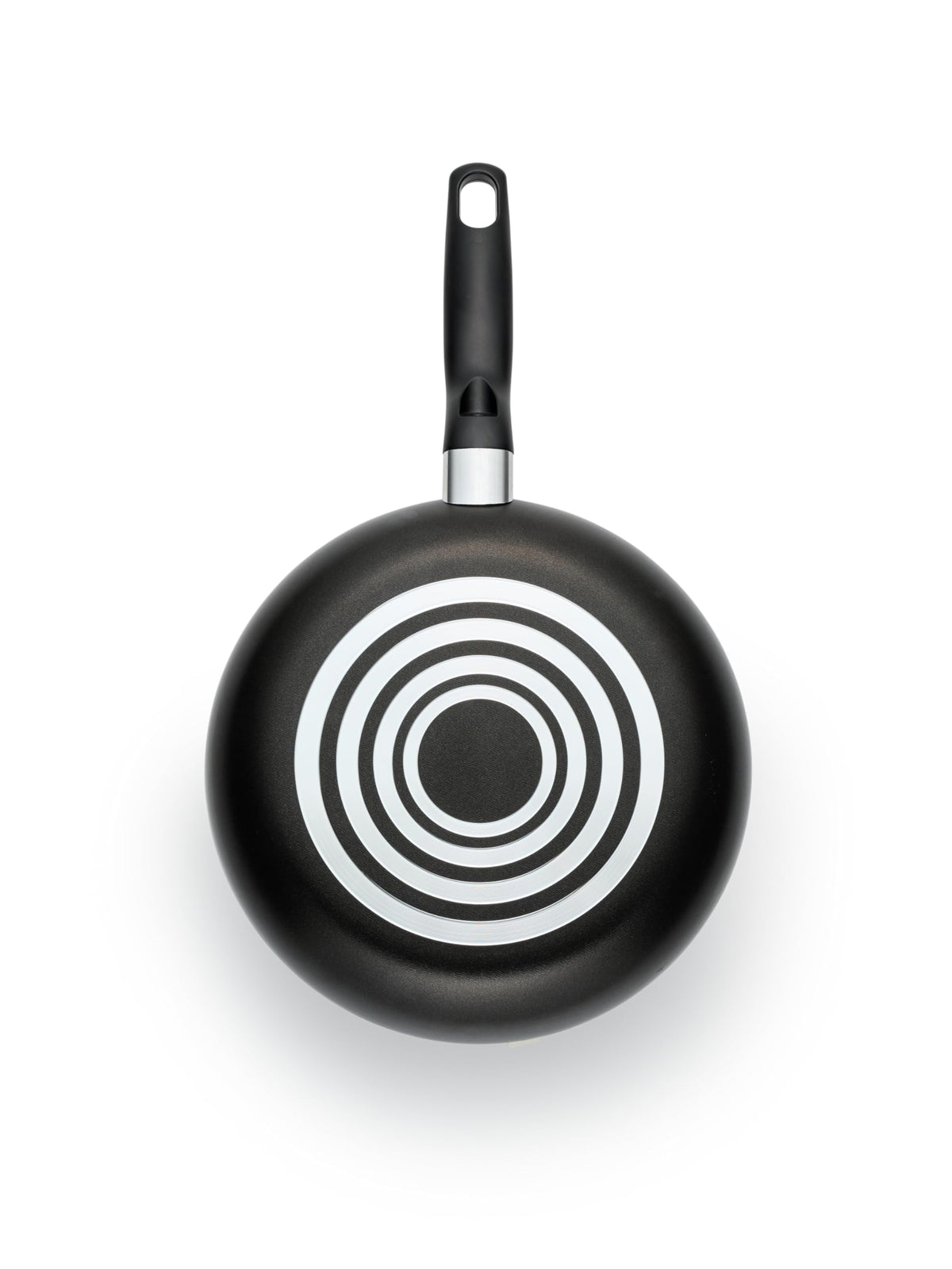 Nonstick Fry Pan Set 3 Piece, 8, 9.5, & 12 Inch, Dishwasher Safe, Black W321869