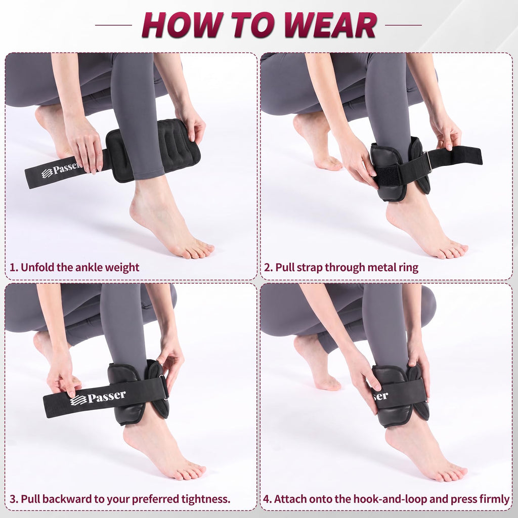 Ankle & Wrist Weights PU Leather W621704