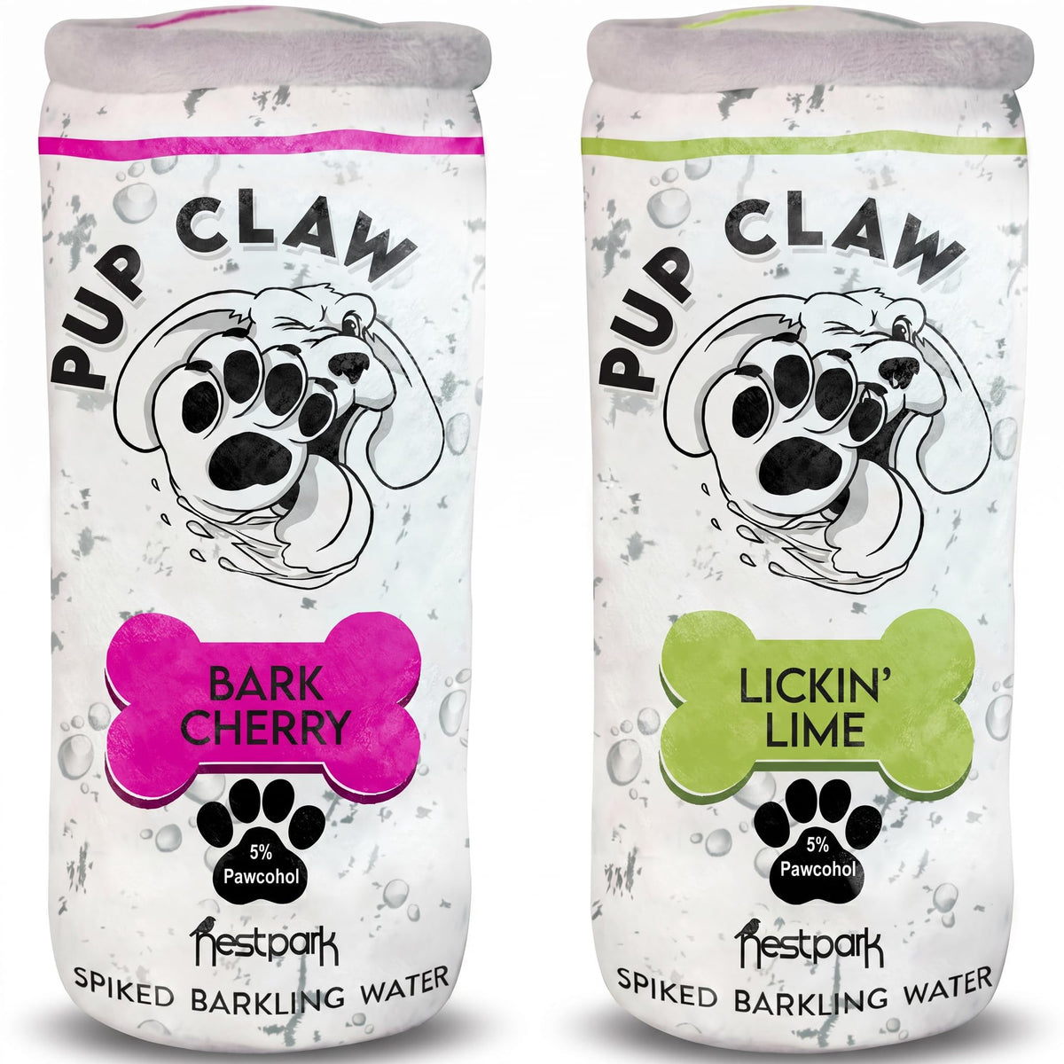 Plush Dog Toys with Squeaker and Crinkle 2 Pack K978595
