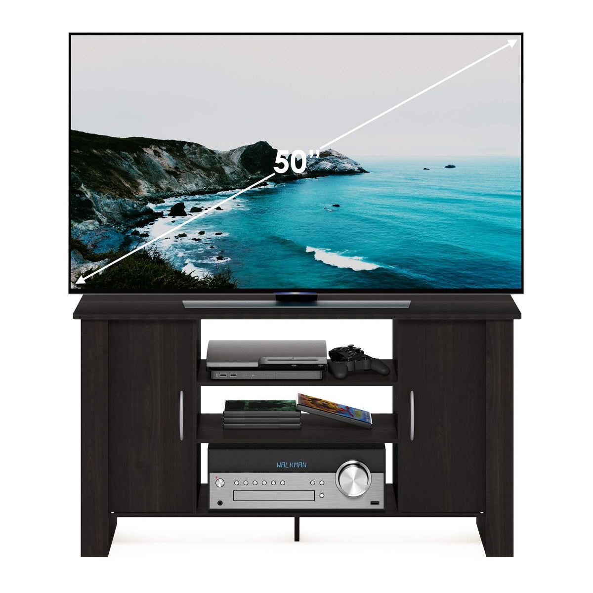 Espresso TV Stand Entertainment Center O466