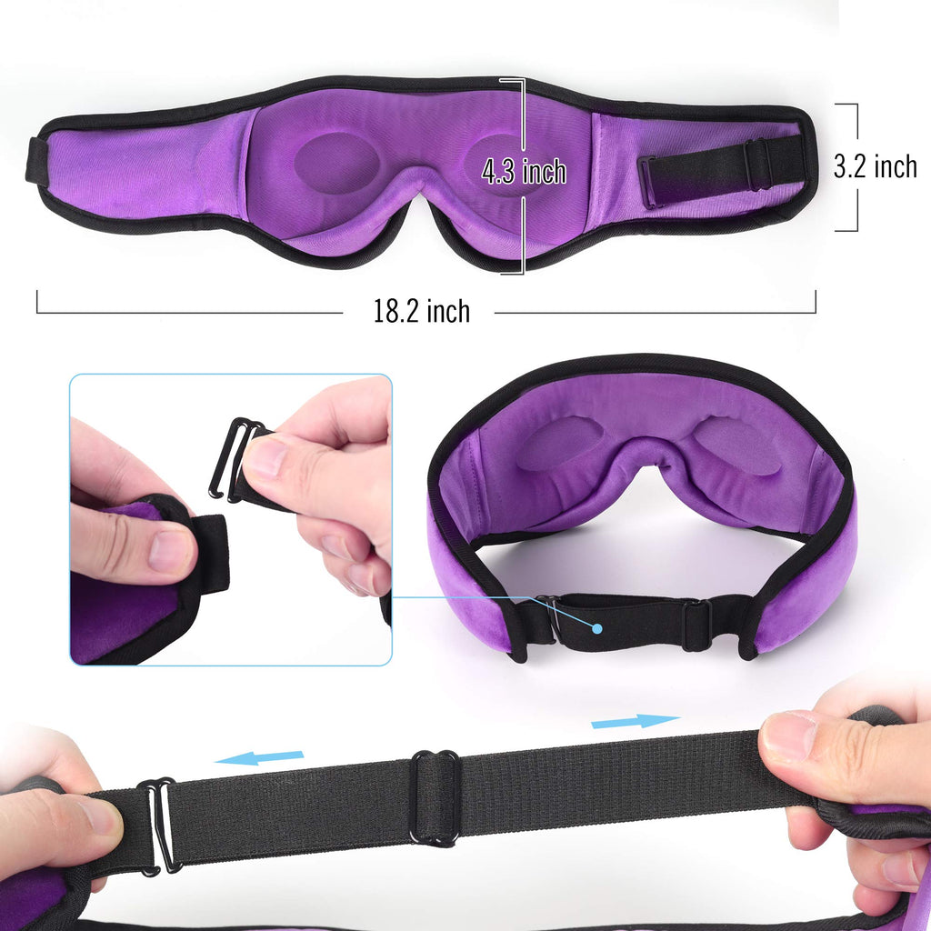 Sleep Mask with Bluetooth Headphones K2385