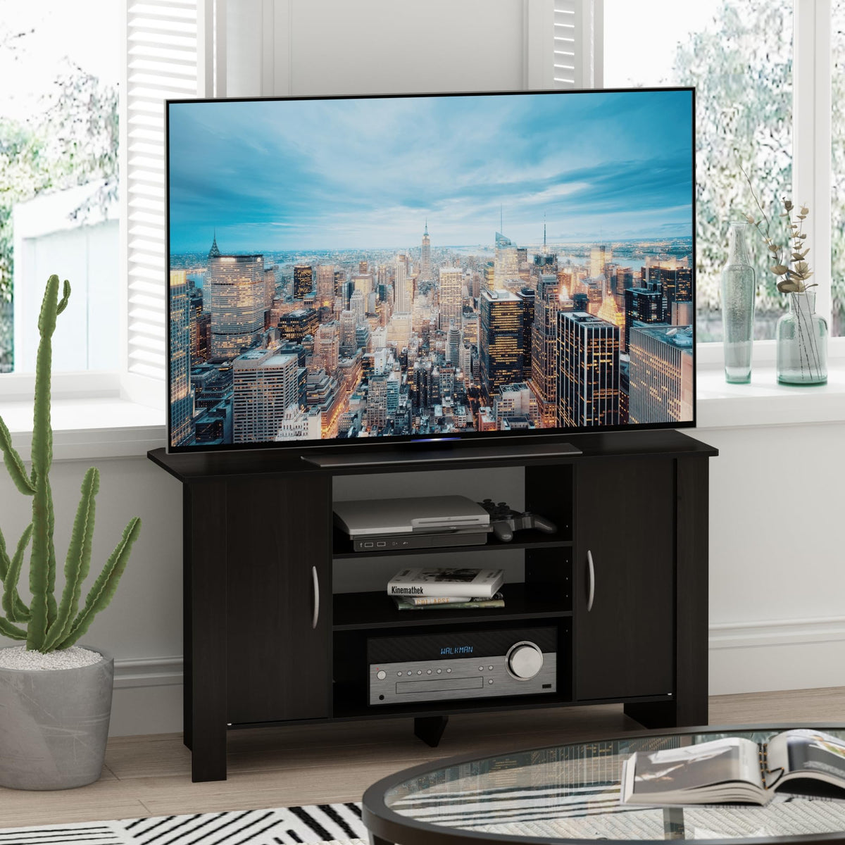 Espresso TV Stand Entertainment Center O466