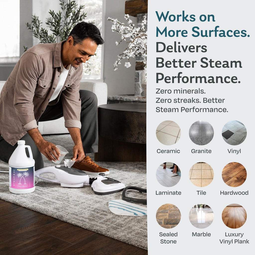 Demineralized Water for Steam Mop, 32 Ounces B79701