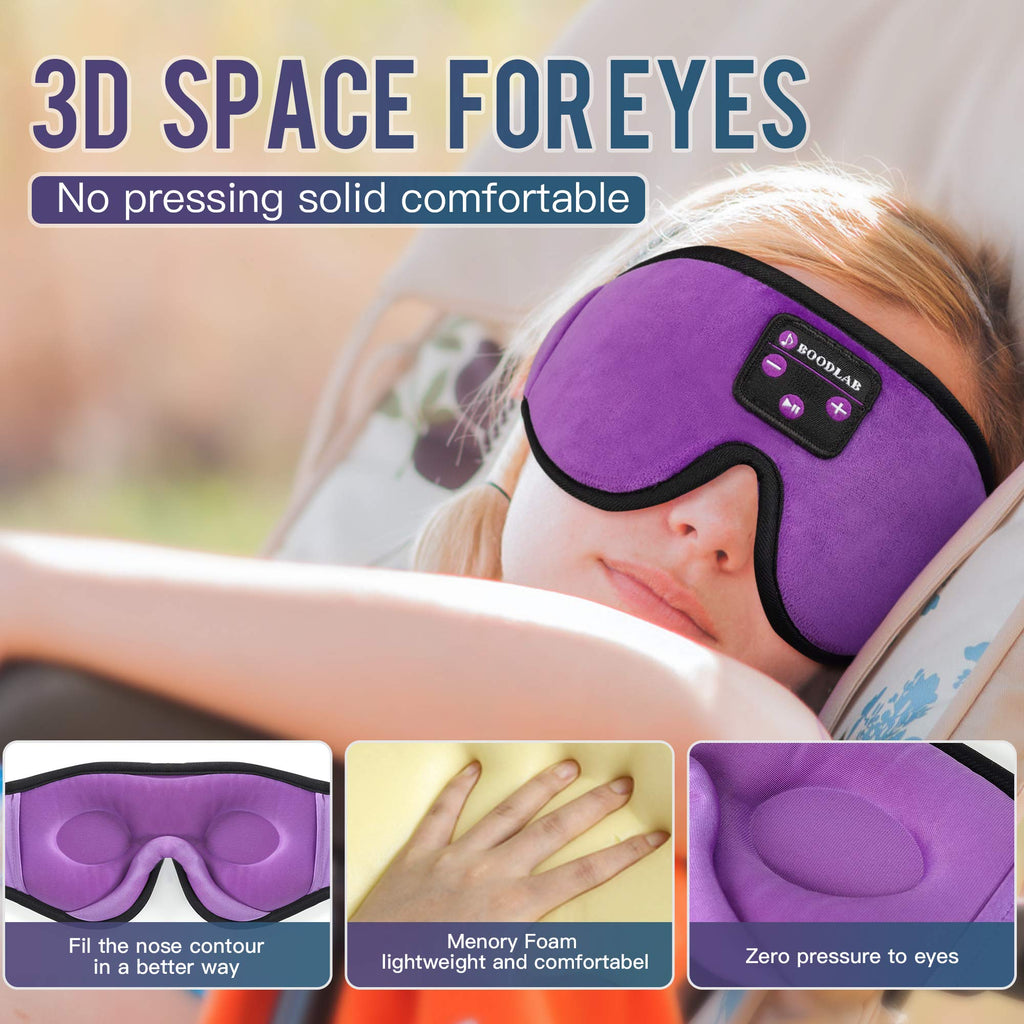 Sleep Mask with Bluetooth Headphones K2385