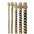 14K Yellow Gold Cuban Link Chain Necklace O6096