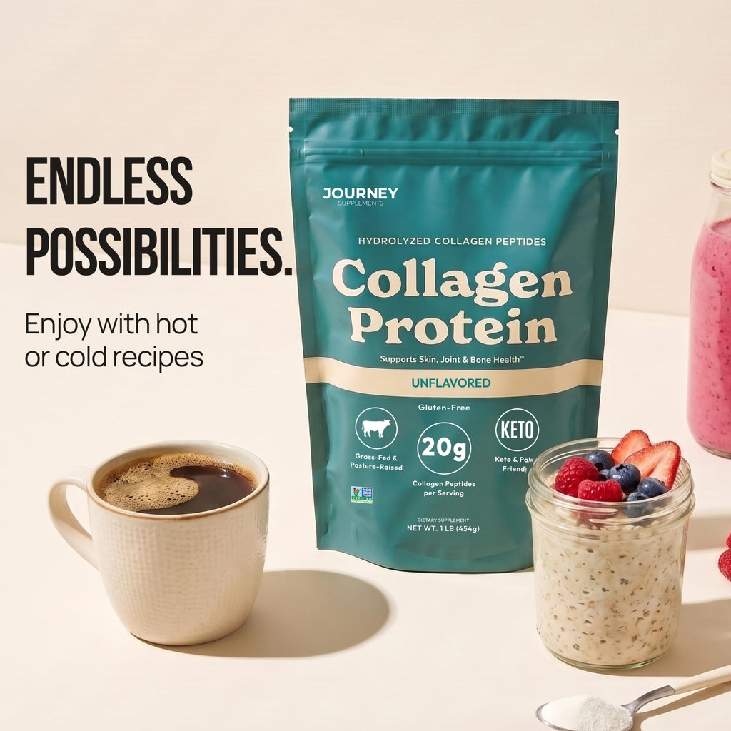 Unflavored Grass-Fed Collagen Peptides Powder X40383