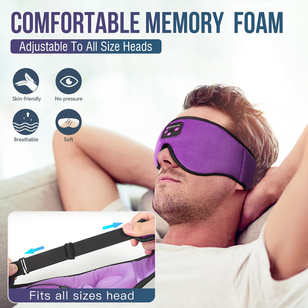 Sleep Mask with Bluetooth Headphones K2385