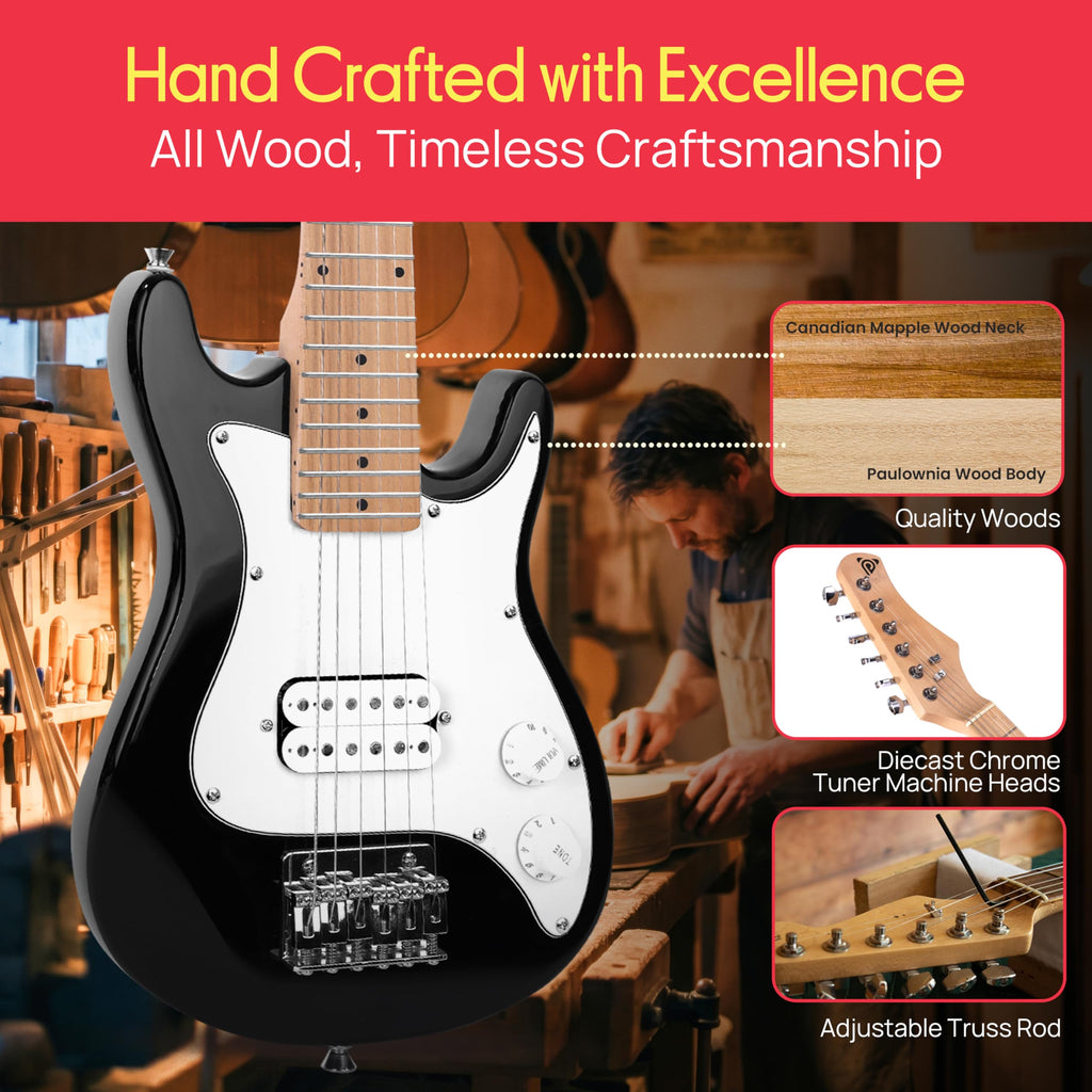 Kids Electric Guitar Starter Kit with Amplifier E917361