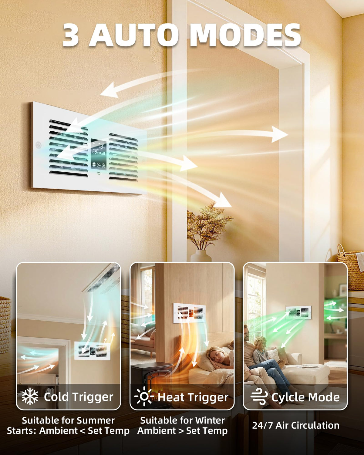 Reversible Room to Room Fan X14265